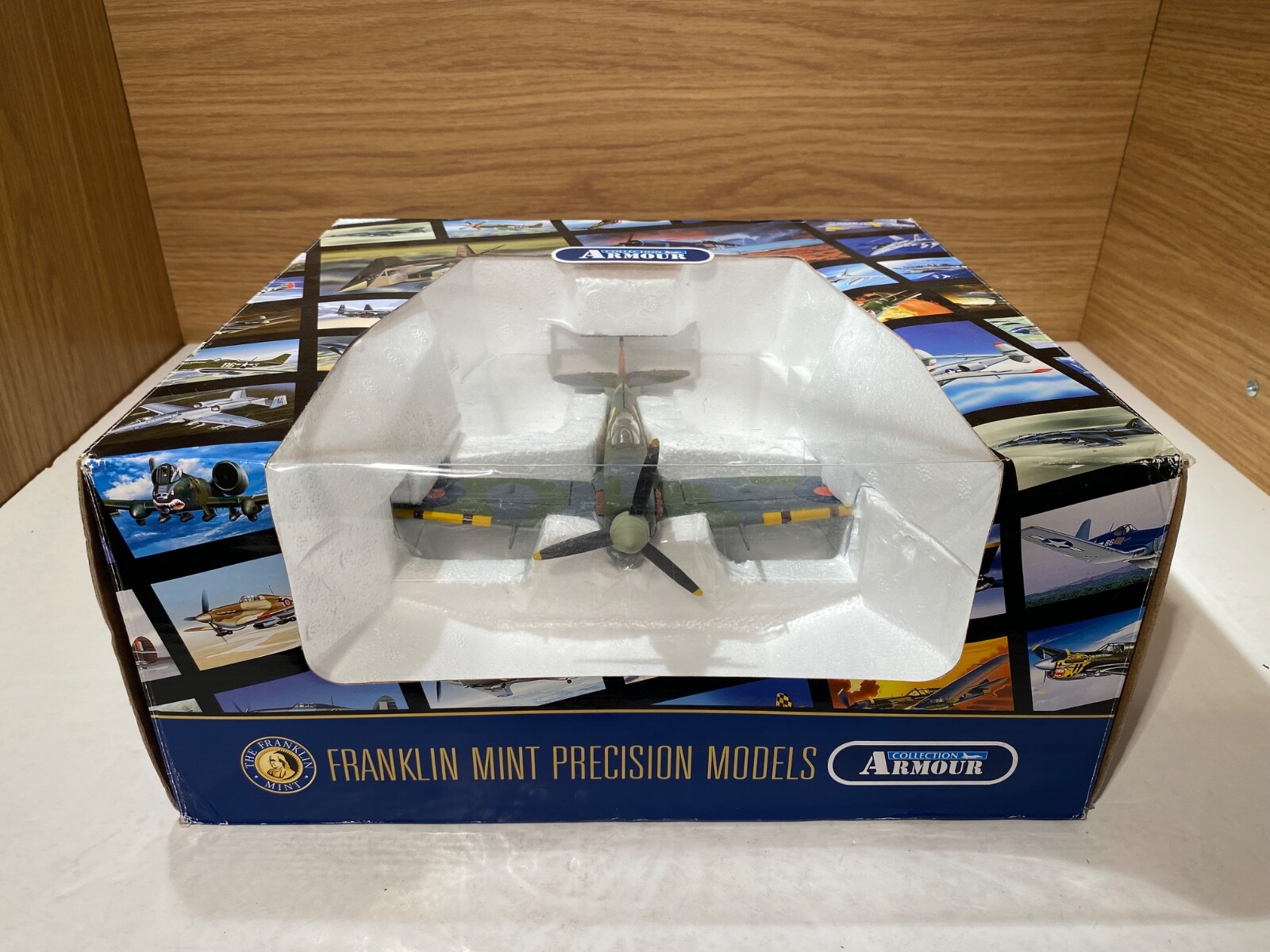 FRANKLIN MINT 1:48 SPITFIRE MK-V-B RAF ACES B11B307