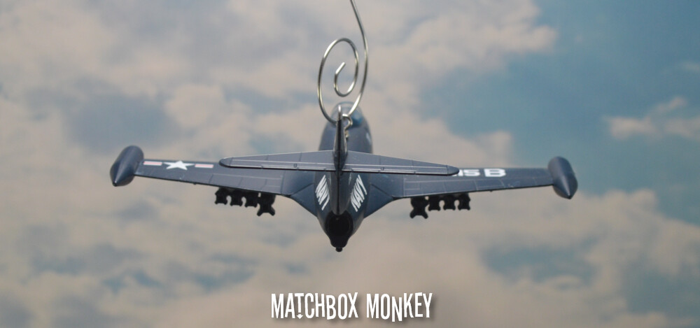 F9F Panther US NAVY Fighter Plane Korean War Custom Christmas Ornament F-9F-2