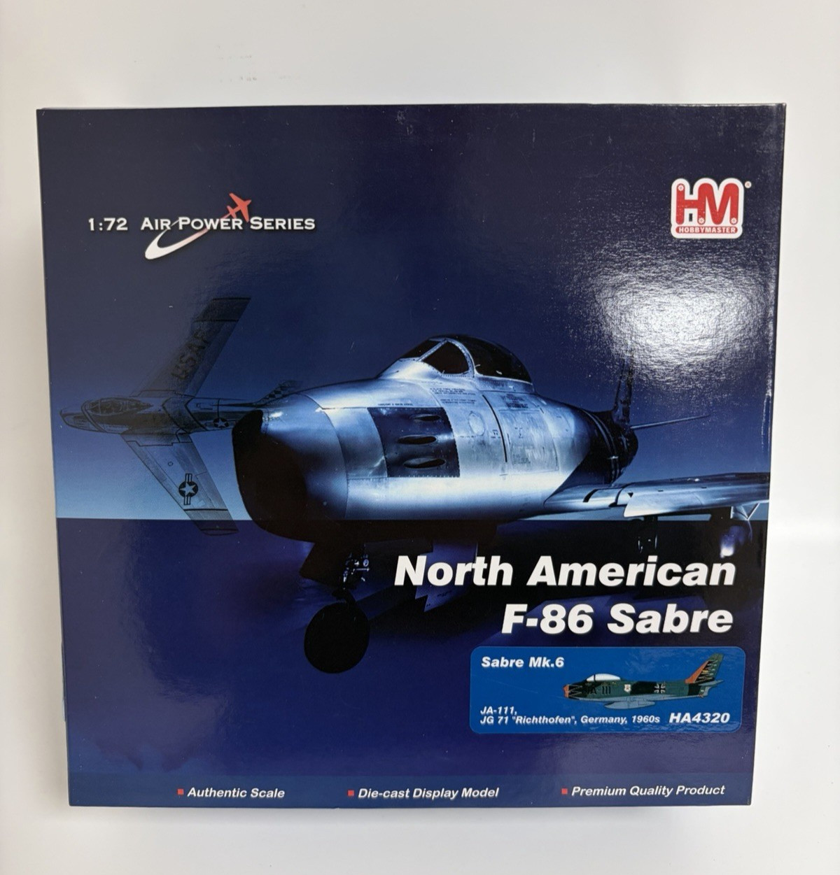 Hobby Master 1:72 North American F-86 Sabre MK.6 JA-111 JG 71 HA4320