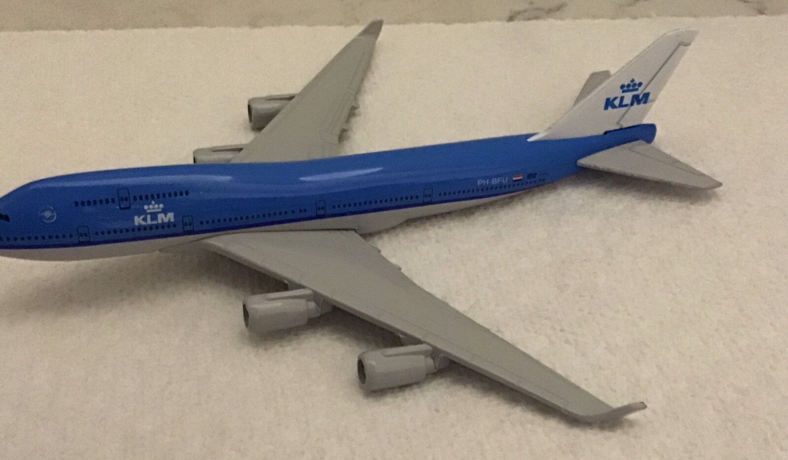 INFLIGHT KLM AIRLINES Diecast Jet 1/400 Boeing 747-400? KLM PH-BFU Missing Stand