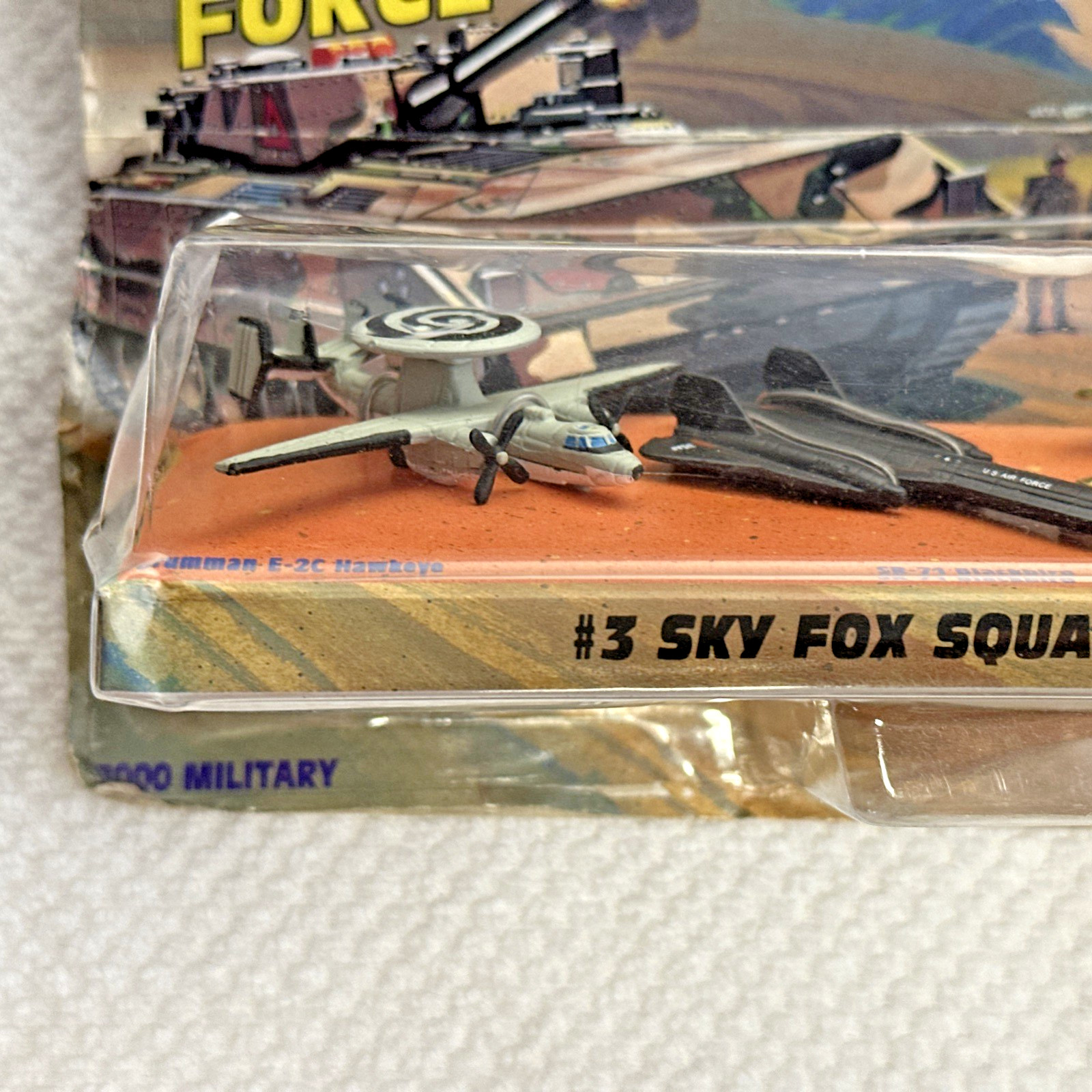 Micro Machines Military Freedom Force #3 Sky Fox Squadron 1995 Galoob – Sealed