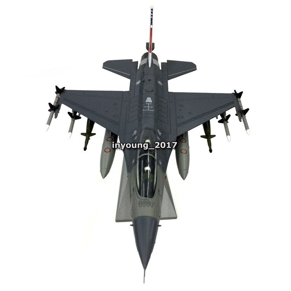 1/72 F-16D Block 50/52 Fighter Airplane Model Diecast Metal Military Plane Model