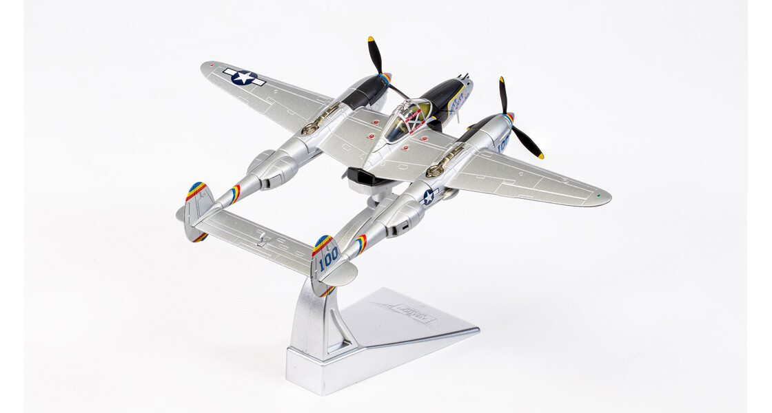 1:72 Corgi Lockheed P-38L Lightning USAAF 475th FG Fighter Diecast Plane Model