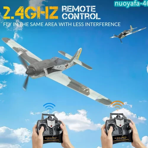 US FW190 4CH Plane Remote Control Fighter Aerobatic RTF 2.4G Volantex
