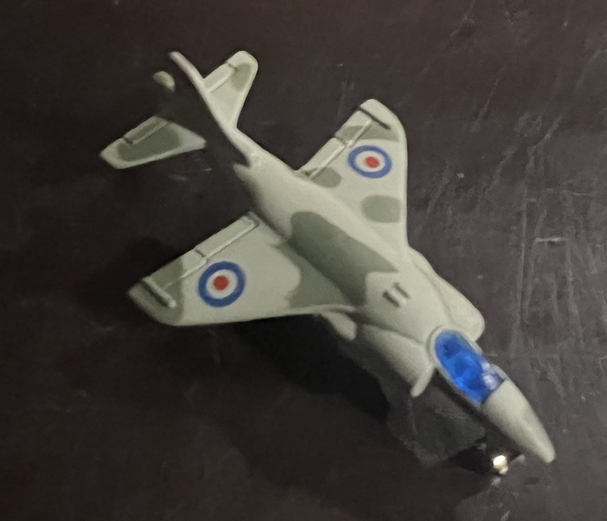 Small Die Cast Royal Navy Harrier Camouflage & F-15 Fighter Jet Lot Of 2