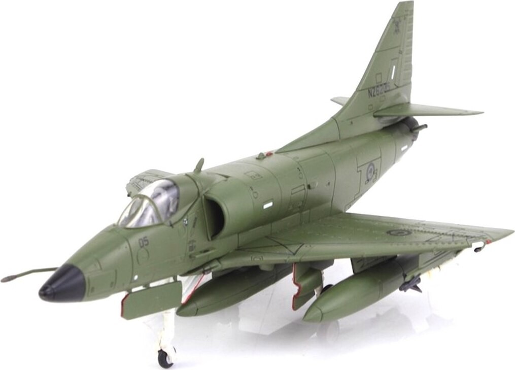 A-4K Skyhawk NZ6205 RNZAF 1970s in 1:72 scale by Hobby Master
