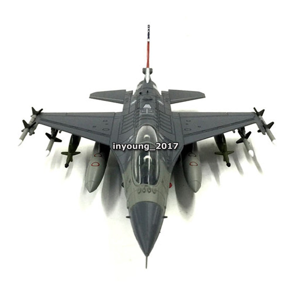 1/72 F-16D Block 50/52 Fighter Airplane Model Diecast Metal Military Plane Model