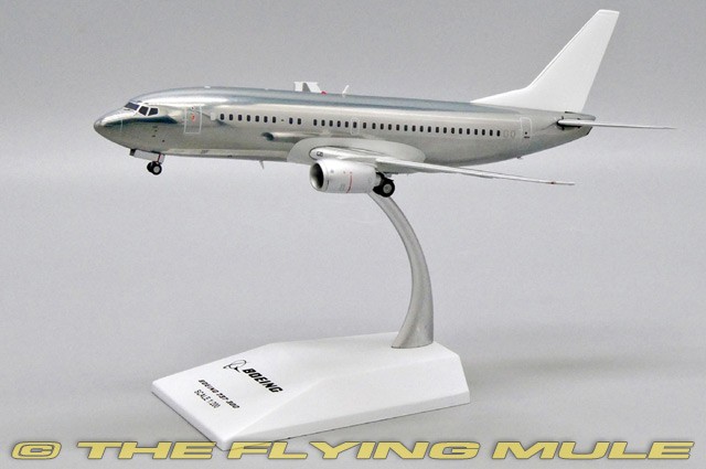 JC Wings 1:200 737-300 Blank Model, Polished Metal Finish