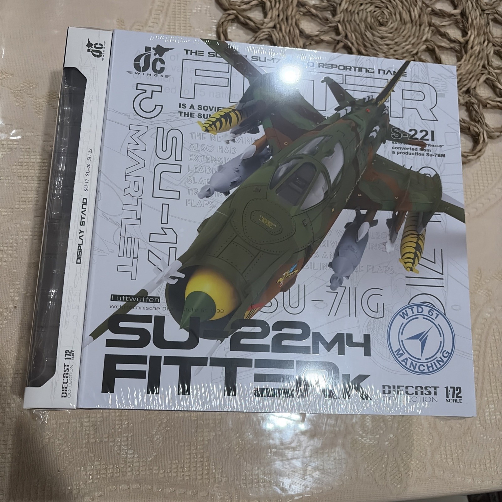 Jc Wings SU 22 M4 1/72 Scale Diecast Model
