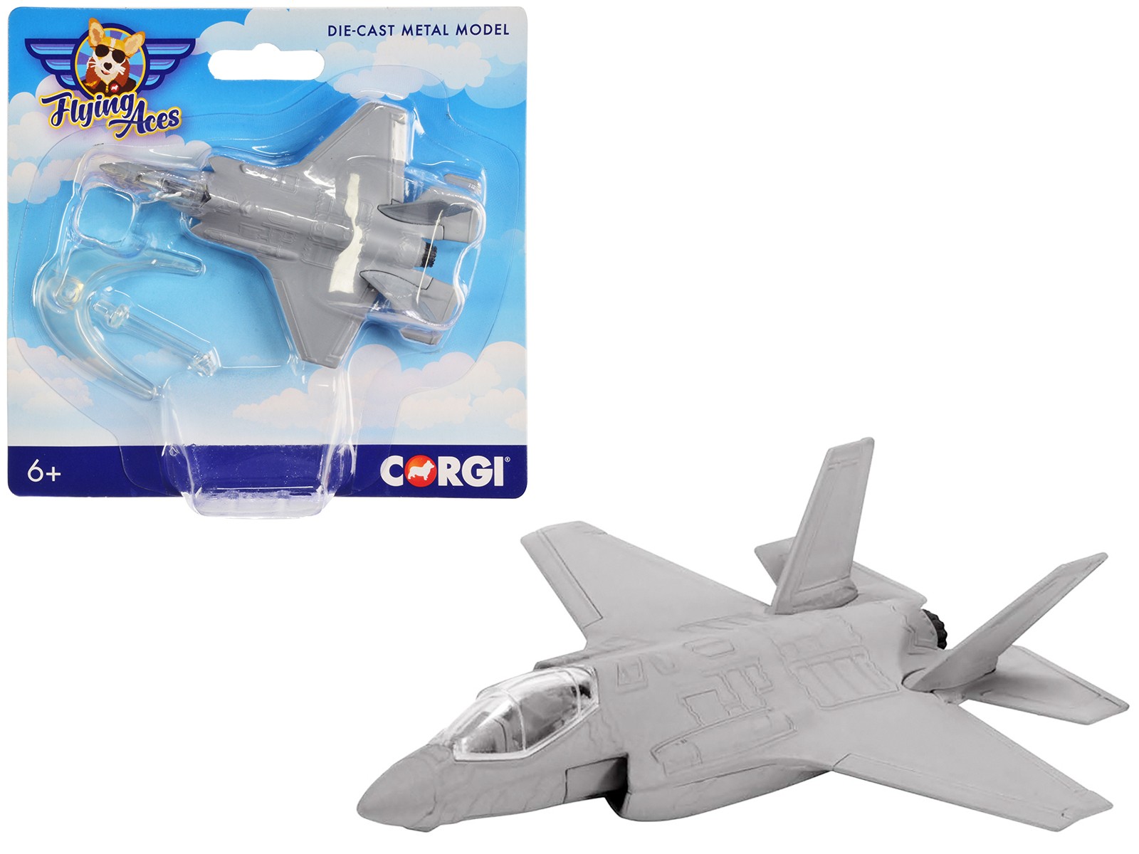 Lockheed Martin F 35 Lightning Fighter Aircraft Series Flying Aces by Corgi