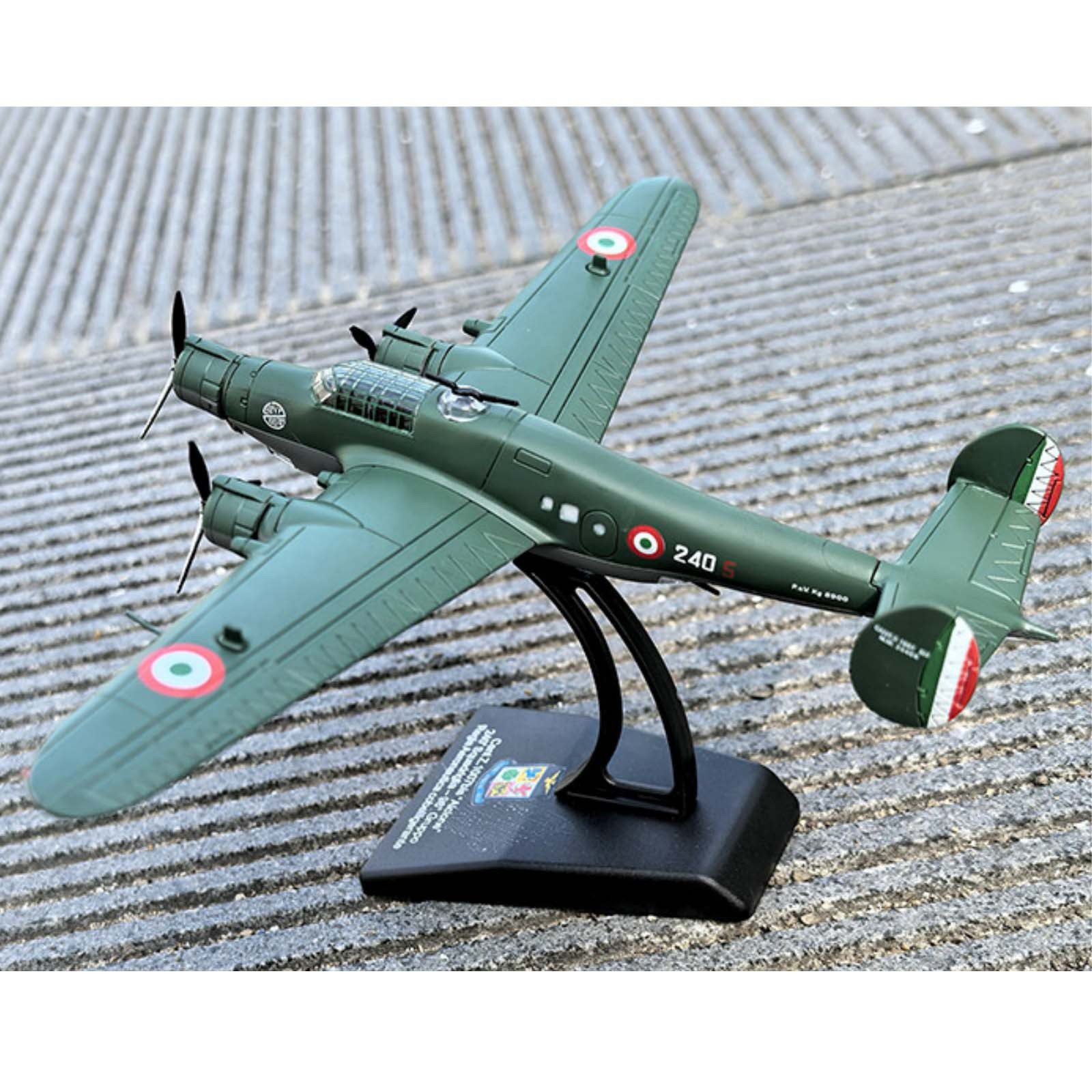 Good Quality 13cm Diecast Alloy 1/144 Scale WWII Italian CANT Z.1007bis Bomber