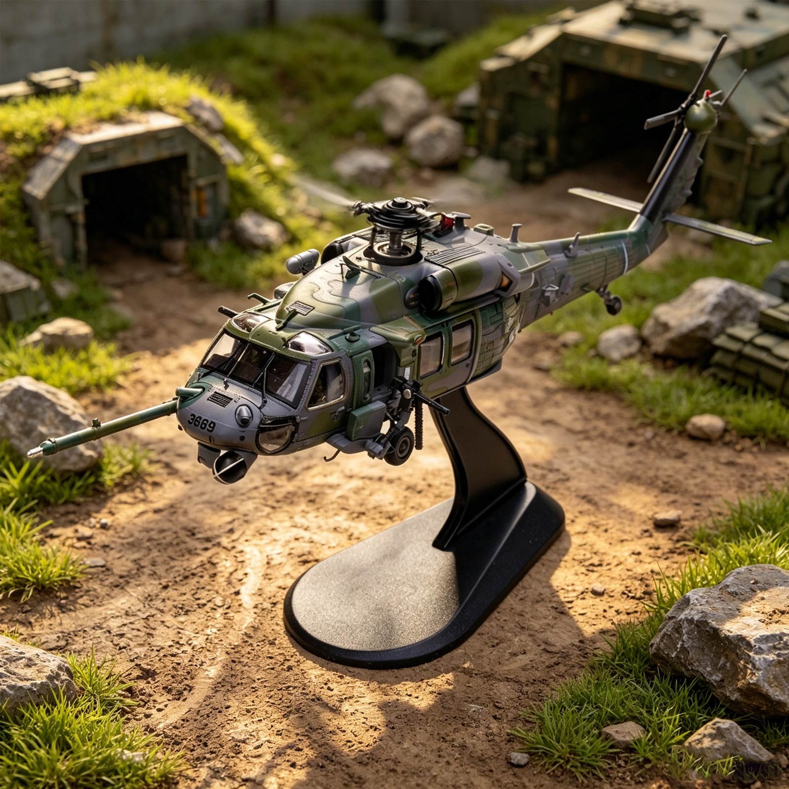Military US Air Force HH-60G Pave Hawk Combat Rescue Helicopter Diecast Gift