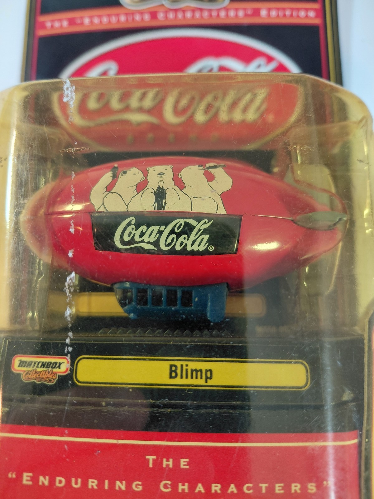Matchbox Collectibles Coca-Cola Blimp “Enduring Characters” Edition Diecast 8+