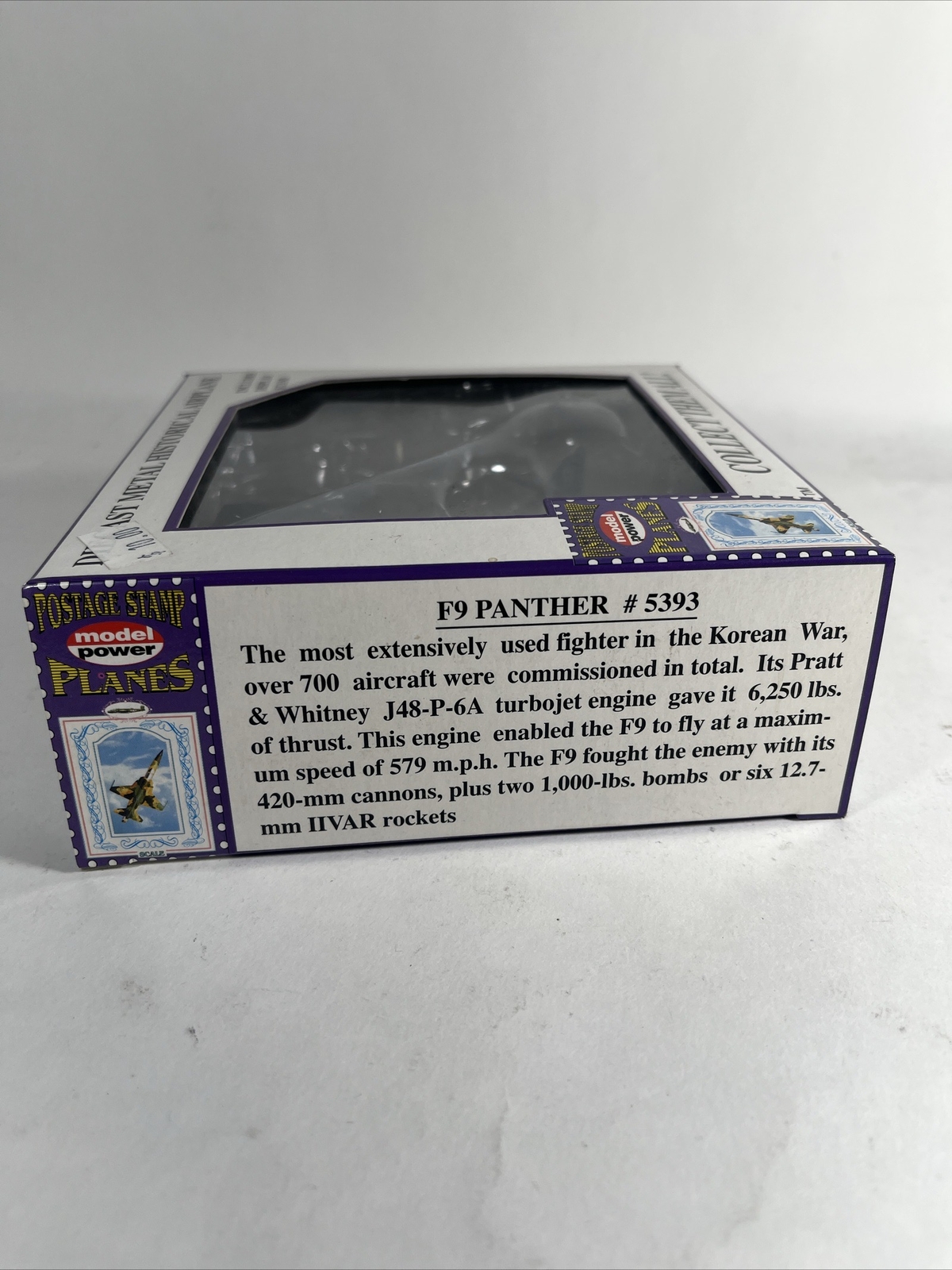Model Power Postage Stamp Planes #5393 F-9 PANTHER 115B NAVY 1/100