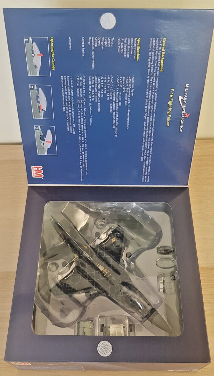 Hobby Master 1/72 HA3883 Lockheed F-16C USAF USAF Demo Team, #90-0047 Venom 2020