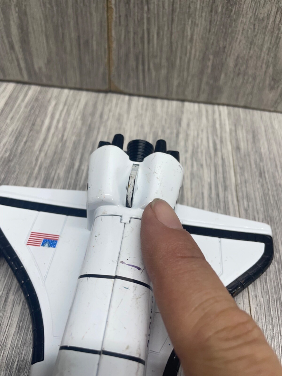 Space Shuttle Endeavor Pair Diecast and Goodyear Blimp 7″ and 5″ long
