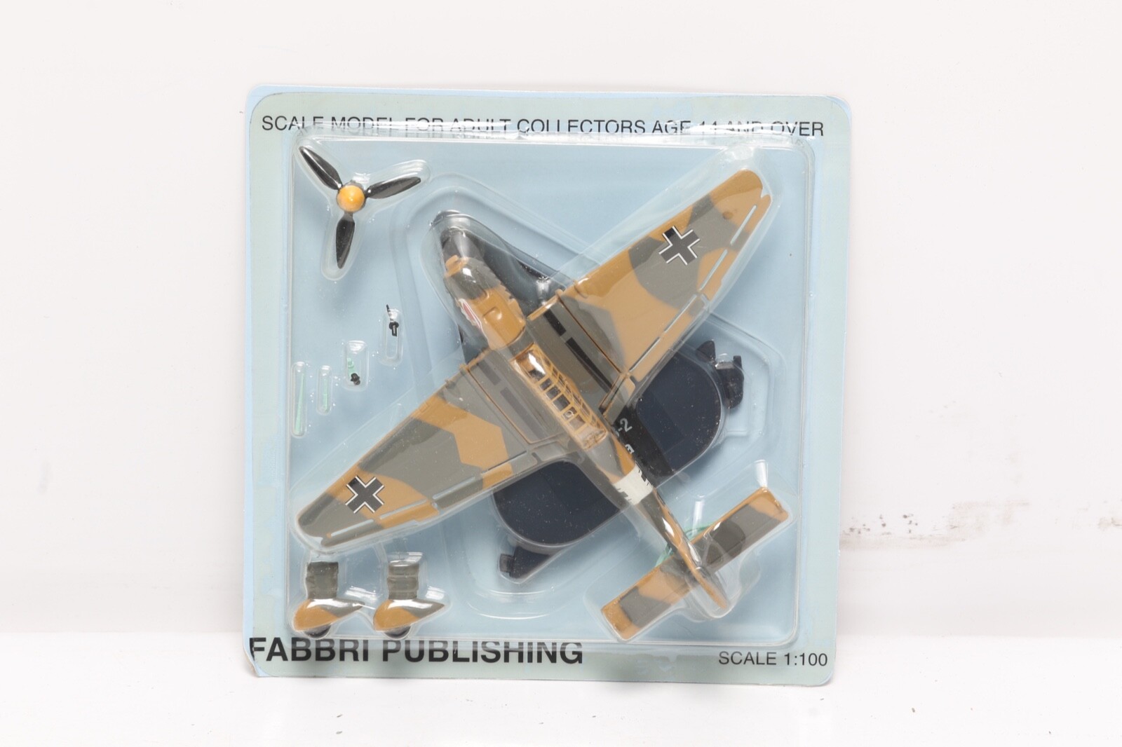 4 Fabbri Junkers JU87 Stuka Luftwaffe Dive Bombe r Diecast Aircraft 1:100 Scale
