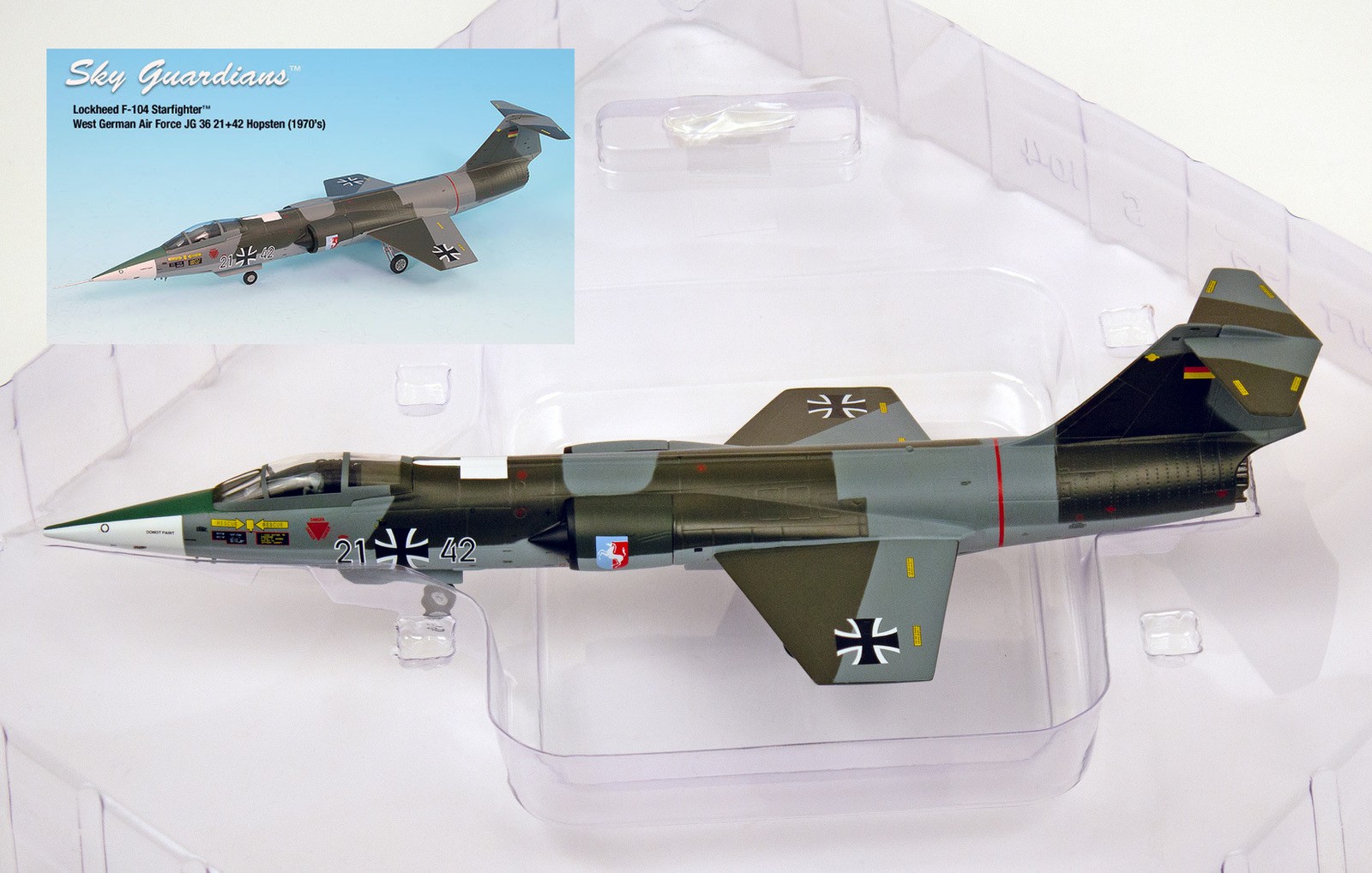 1:72 Witty Wings Sky Guardians WTW72016-07, F-104G Starfighter, Luftwaffe JBG 36