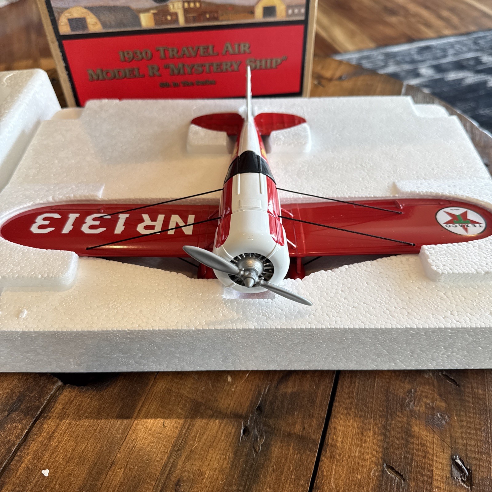Wings of Texaco 1930 Travel Air Model R Mystery Ship 1997 ERTL NEW IN BOX