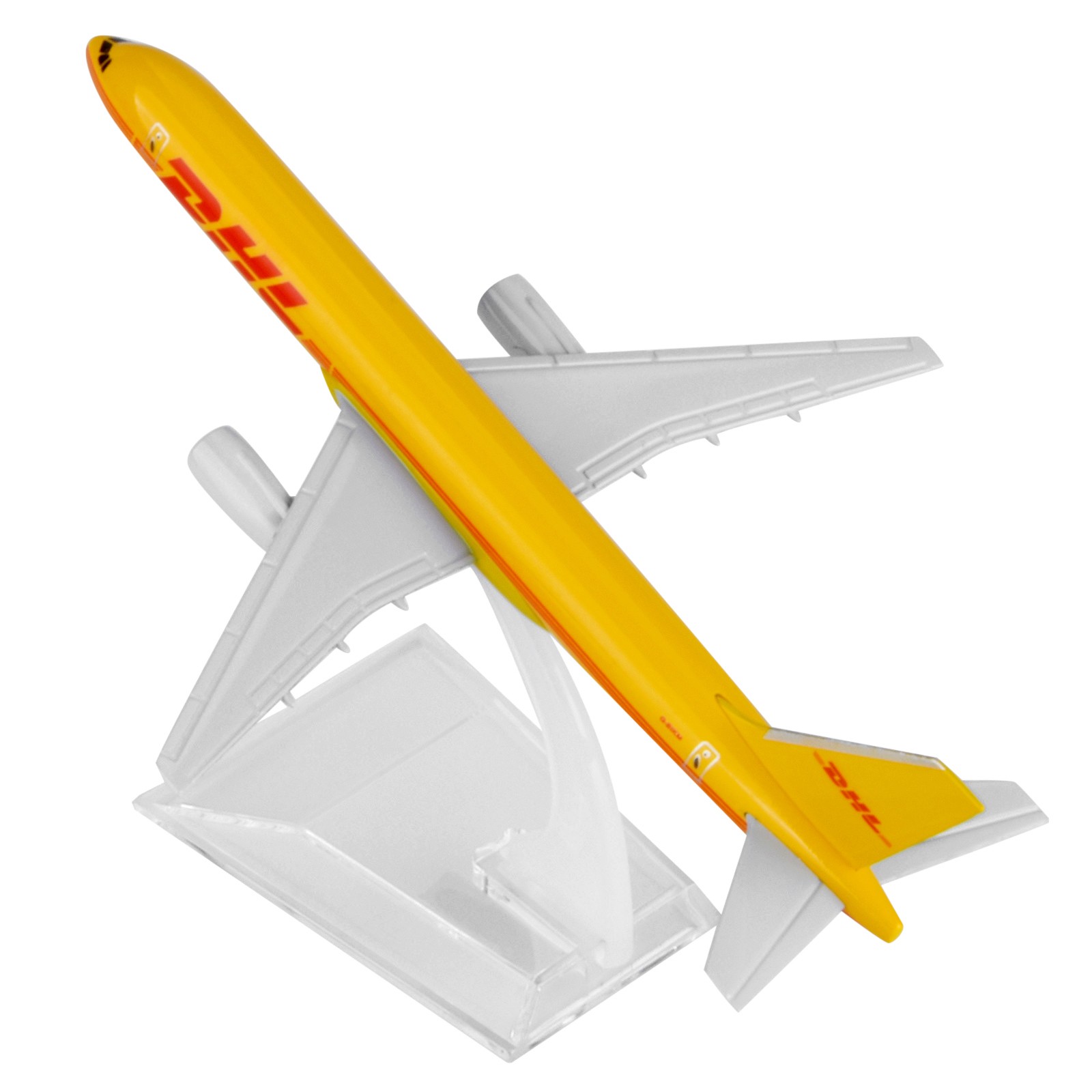 1/400 16cm DHL B757 Cargo Transportation Airplane Model Diecast Plane Display H