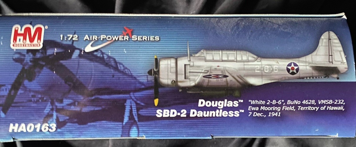 Hobby Master HA0163 SBD-2 Dauntless Ewa Mooring Field Hawaii Dec 7th 1941