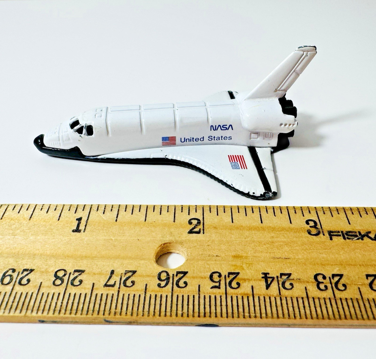 Vintage 1990s 3″ Die Cast Metal Ertl Space Shuttle