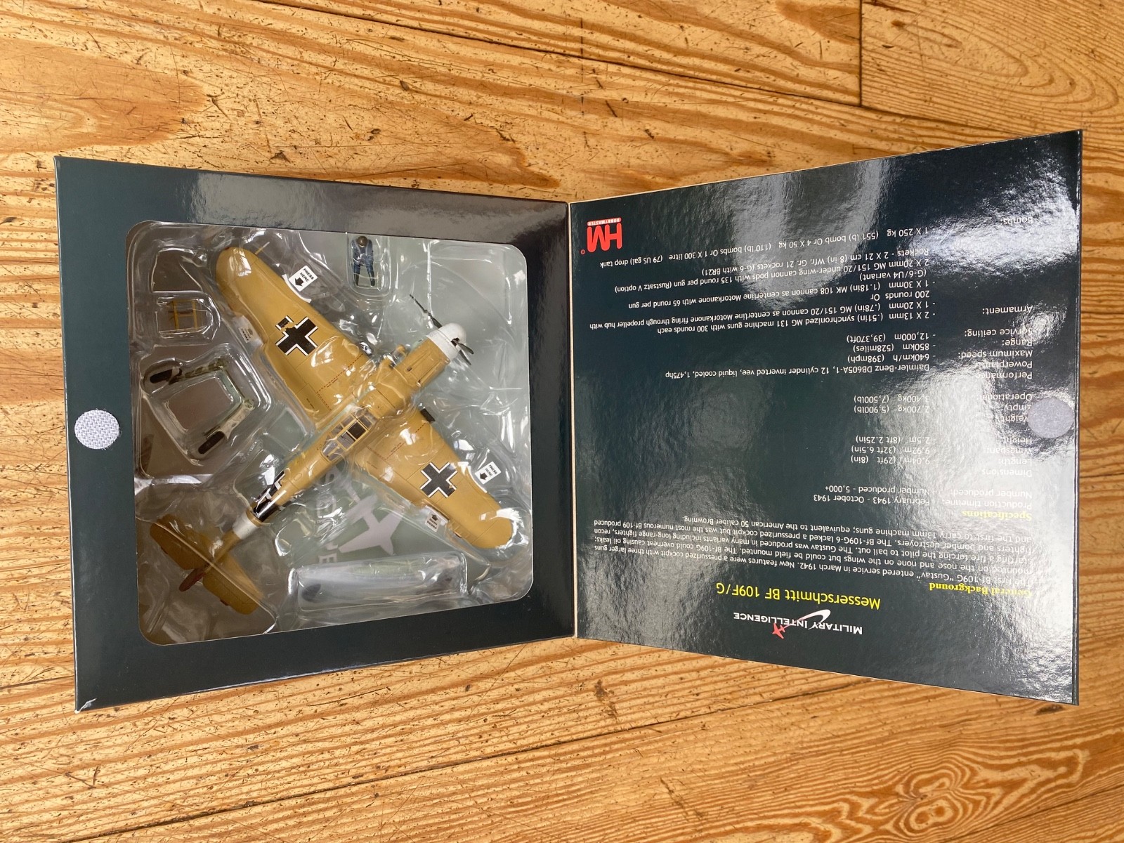 1:48 HOBBYMASTER MESSERSCHMITT BF 109F-4 FLOWN BY MARSEILLE