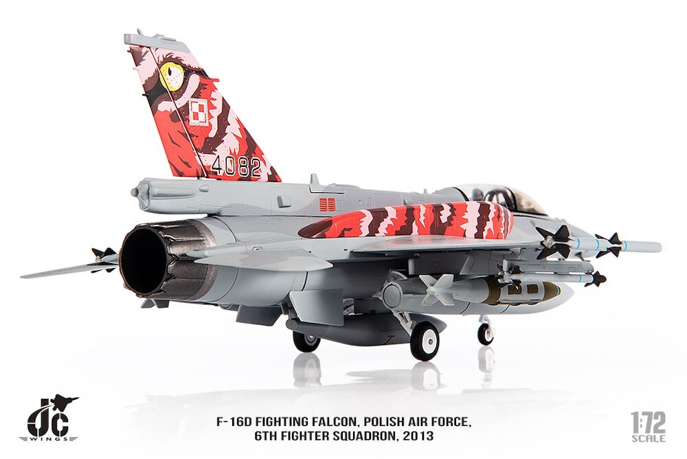 F-16D Fighting Falcon, Polish Air Force 6th FS, NATO, JC Wings JCW-72-F16-017