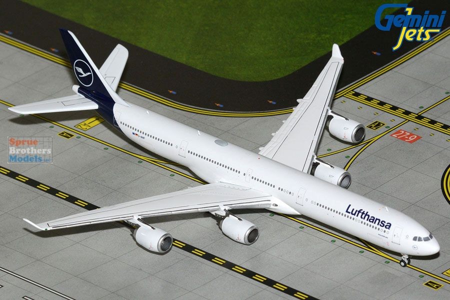 GEMGJ2398 1:400 Gemini Jets Lufthansa Airbus A340-600 Reg #D-AIHF