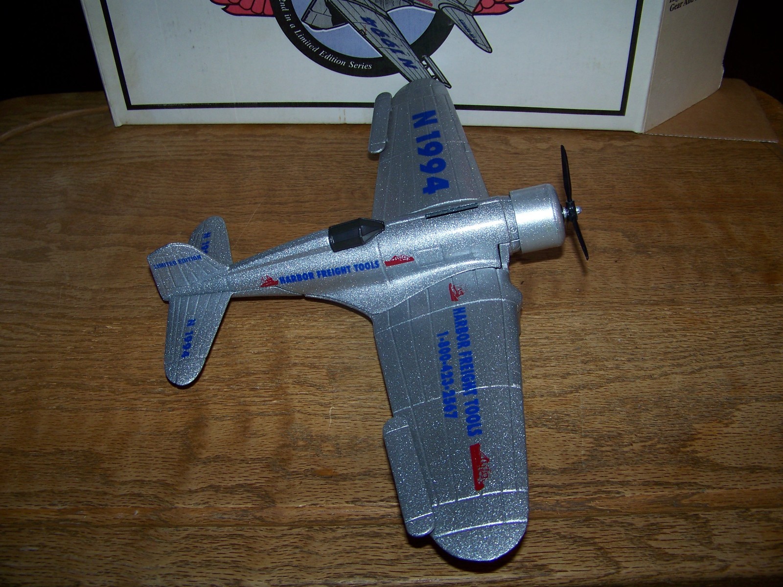 NEW ERTL Harbor Freight Tools 1936 Northrop Gamma Die Cast Metal Coin Bank 1994