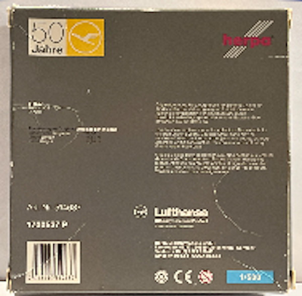 Herpa 514637 A321 Lufthansa “Retro” D-AIRX Special 50Jahre 1/500