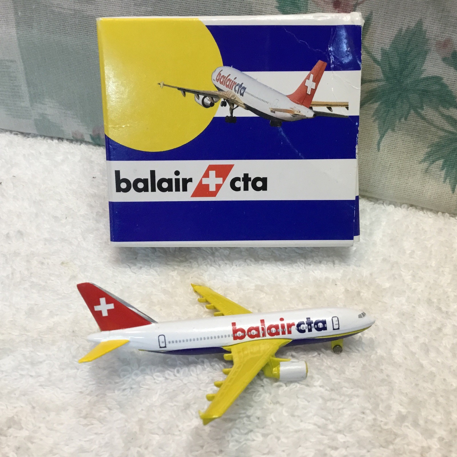Schabak 1:600 BALAIR (SWISS) CTA A310 Die Cast Model 923/55 Germany EUC