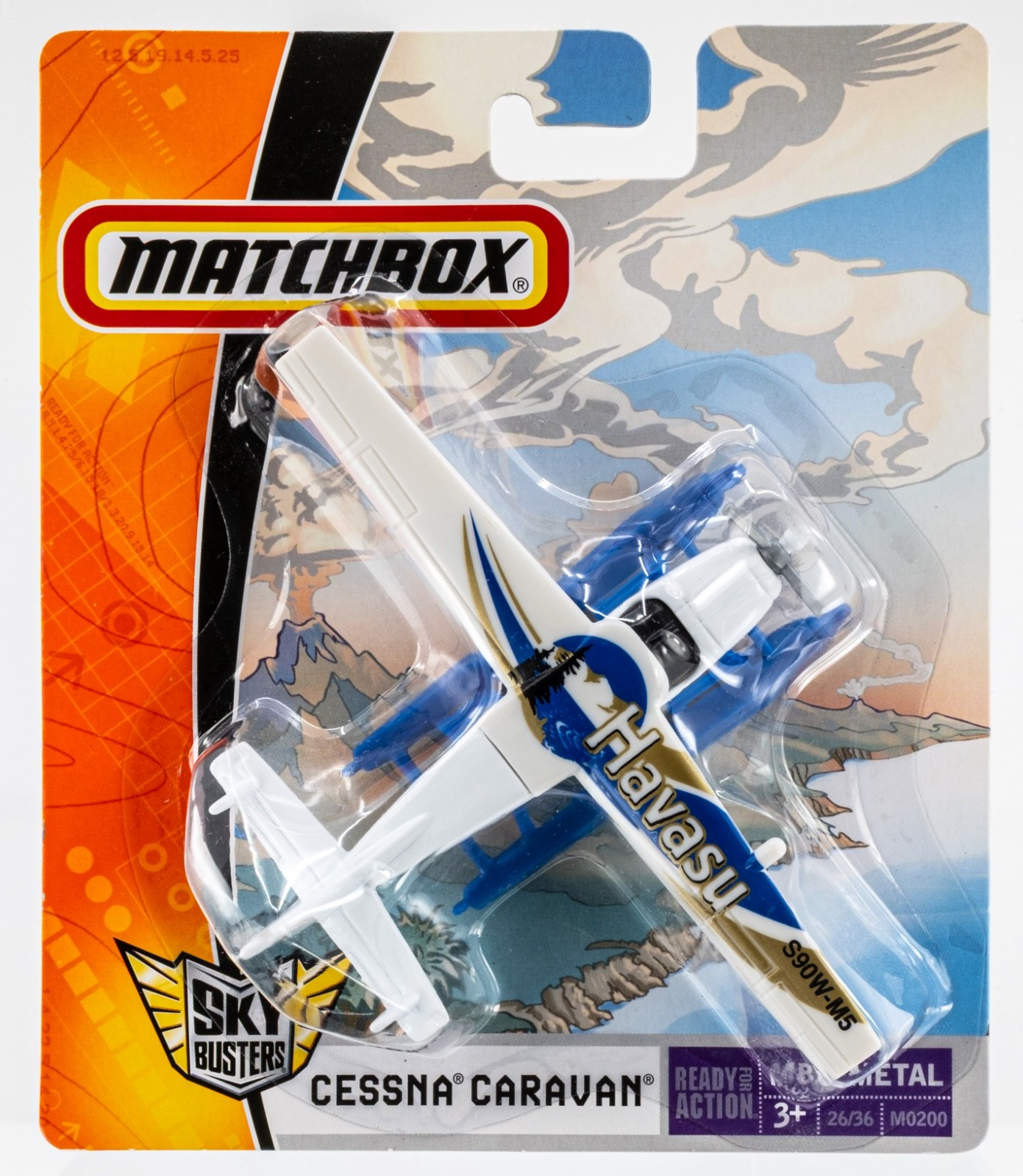 2008 Matchbox Sky Busters® #26 Cessna® Caravan® WHITE | HAVASU | FSC