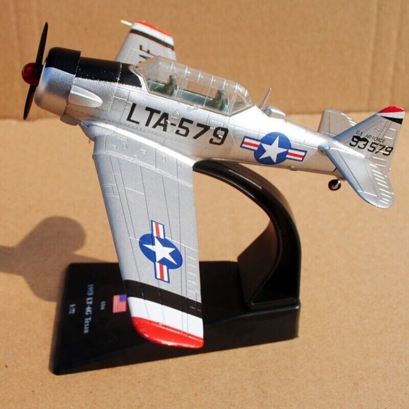 1:72 USAF LT-6G Texan Trainer Aircraft Model Diecast Military Collection Toy
