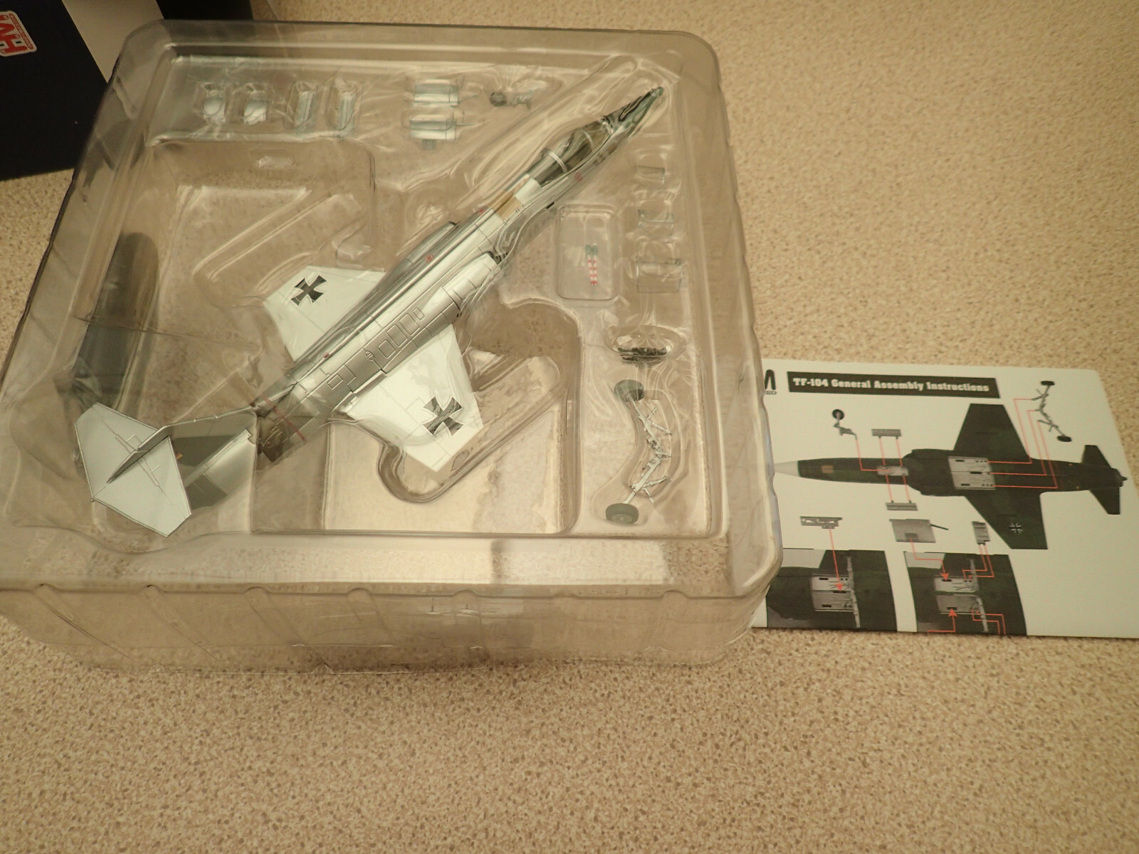 Hobbymaster HA1043 1:72 Lockheed F-104G Starfighter Richthofen 65 Factory Sealed