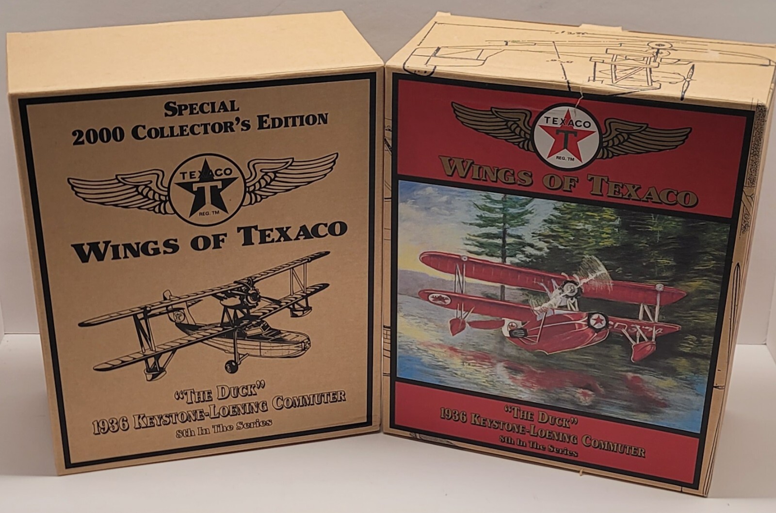 Wings of Texaco 1936 Keystone-Loening Commuter The Duck Reg & SE – Sealed New