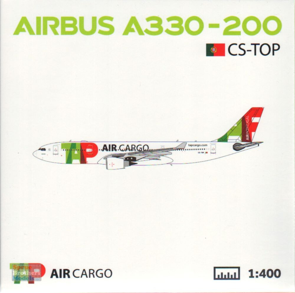 NGM61030 1:400 NG Model TAP Air Portugal Cargo Airbus A330-200 Reg #CS-TOP