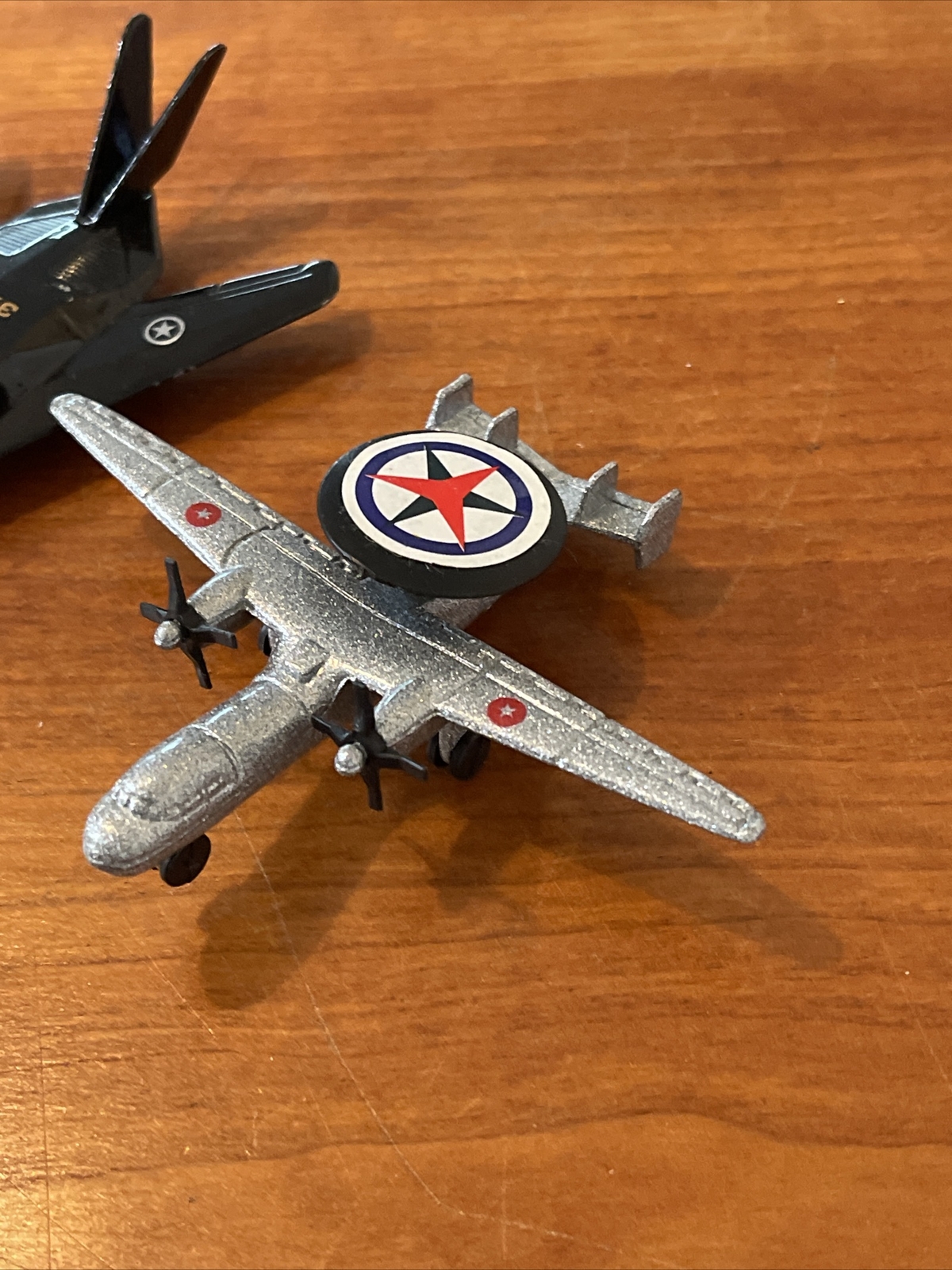 Air Force Jets Diecast Metal Plastic Airplanes Nighthawk & Radar 3” Lot Of 2