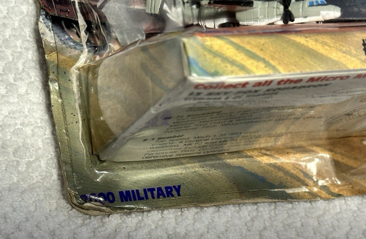 Micro Machines Military Freedom Force #3 Sky Fox Squadron 1995 Galoob – Sealed