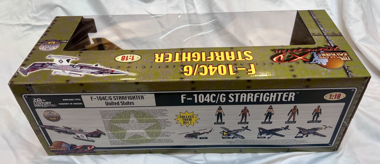 1:18 Ultimate Soldier XD F-104C/G Starfighter RCAF NATO Tiger Meet NIB