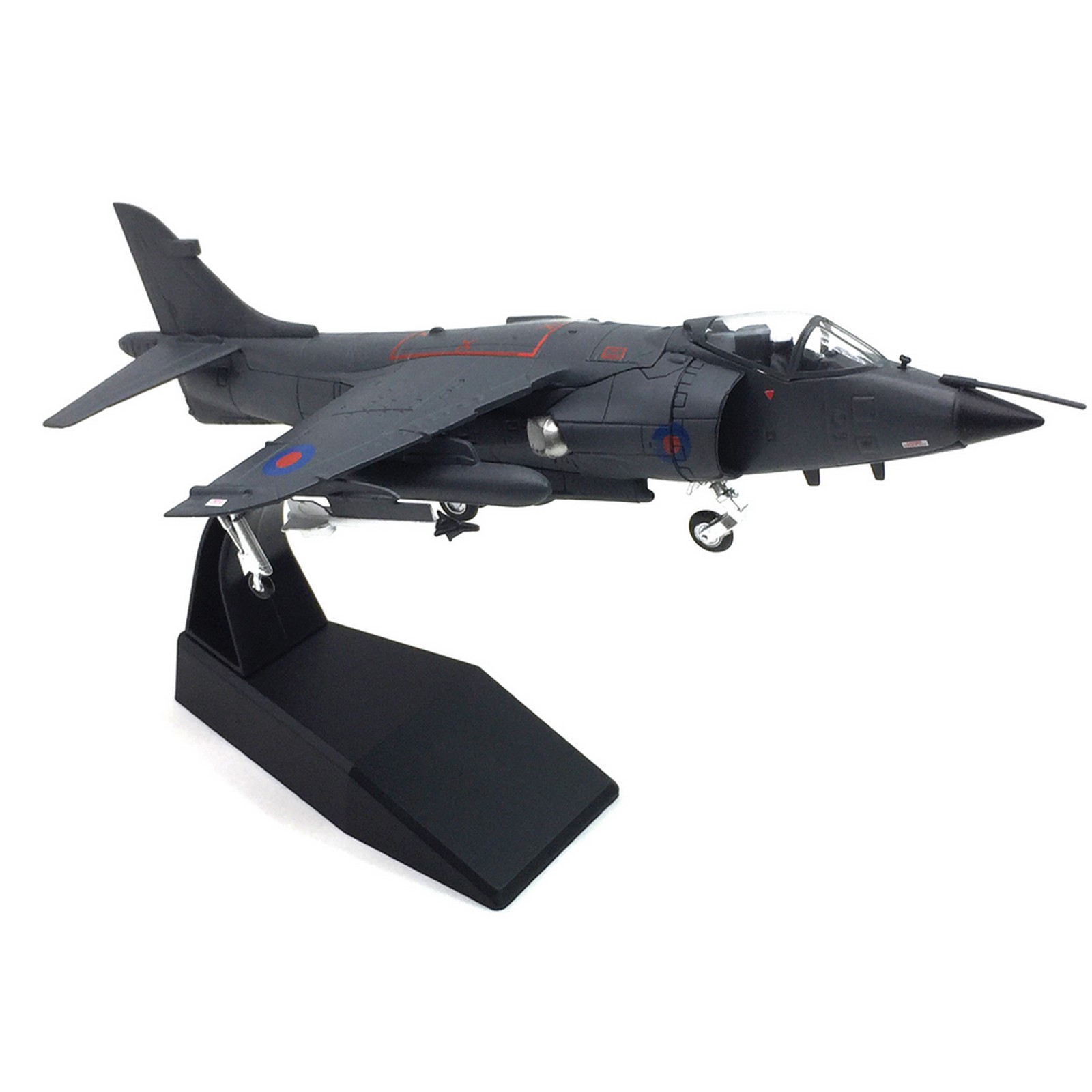 Retro UK Air Force 1982 Sea Harrier Jet Fighter 1:72 FRS MKI Statue Metal Model