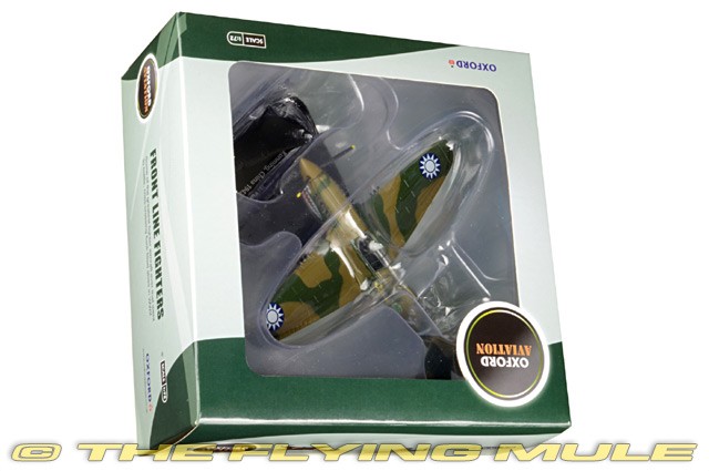 Oxford Diecast 1:72 P-40 Warhawk AVG Flying Tigers 1st Sqn Robert Neale White 7