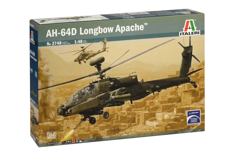 1:48 Italeri Ah-64D Longbow Apache IT2748 MMC