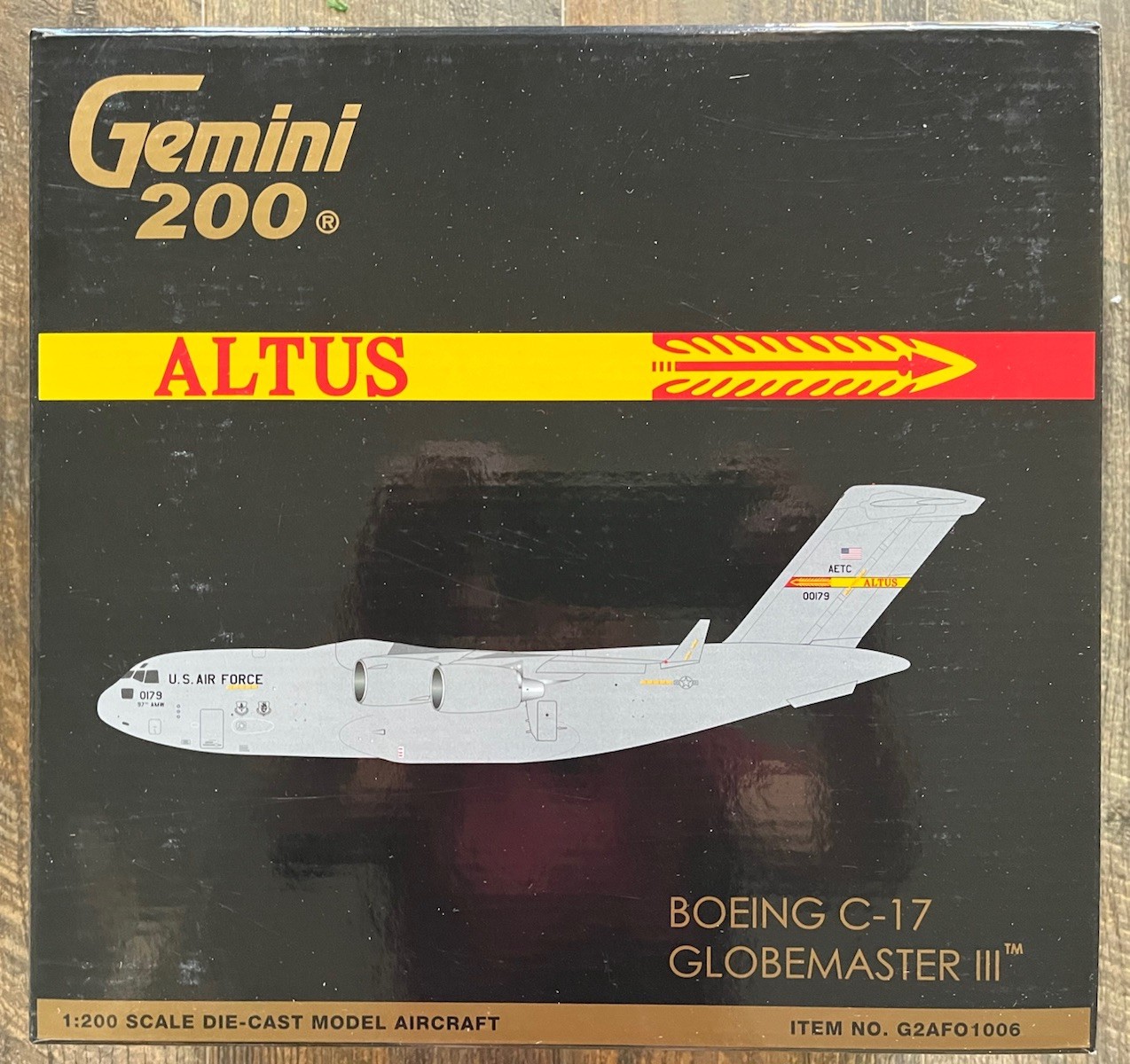 NEW GEMINI JETS 1:200 LOCKHEED C-17 GLOBEMASTER III G2AFO1096 ALTUS AFB 🛫✈️🛩