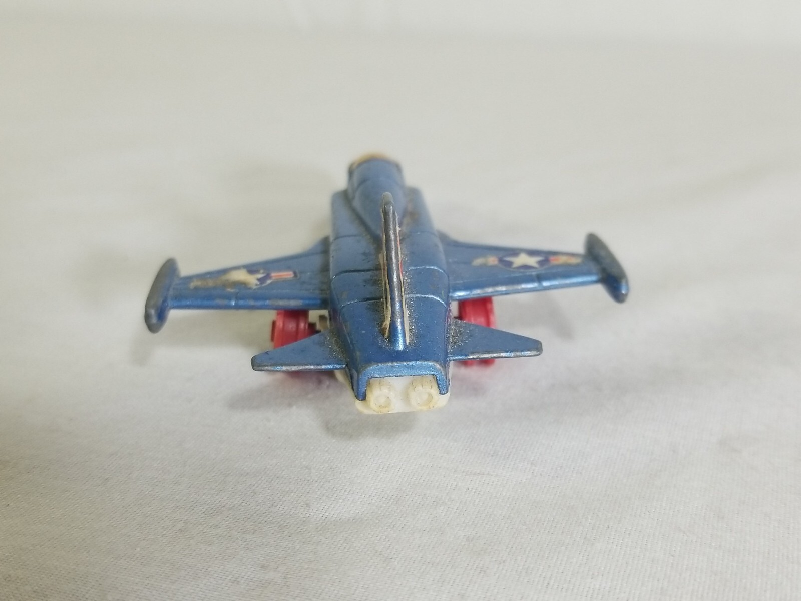 Vintage Die-Cast Jet Airplane Pull Back F-5A Freedom Made In Hong Kong