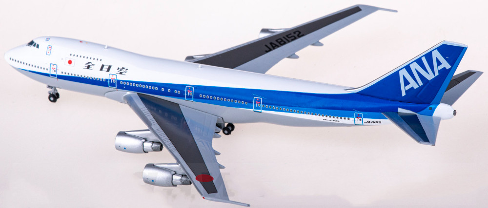 1:400 BigBird400 ANA Boeing 747-100SR Passenger Airplane Diecast Model