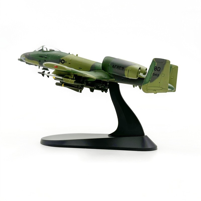Wltk 1/100 USAF A-10A Thunderbolt Warthog Camouflage Diecast Model Exquisite Ver