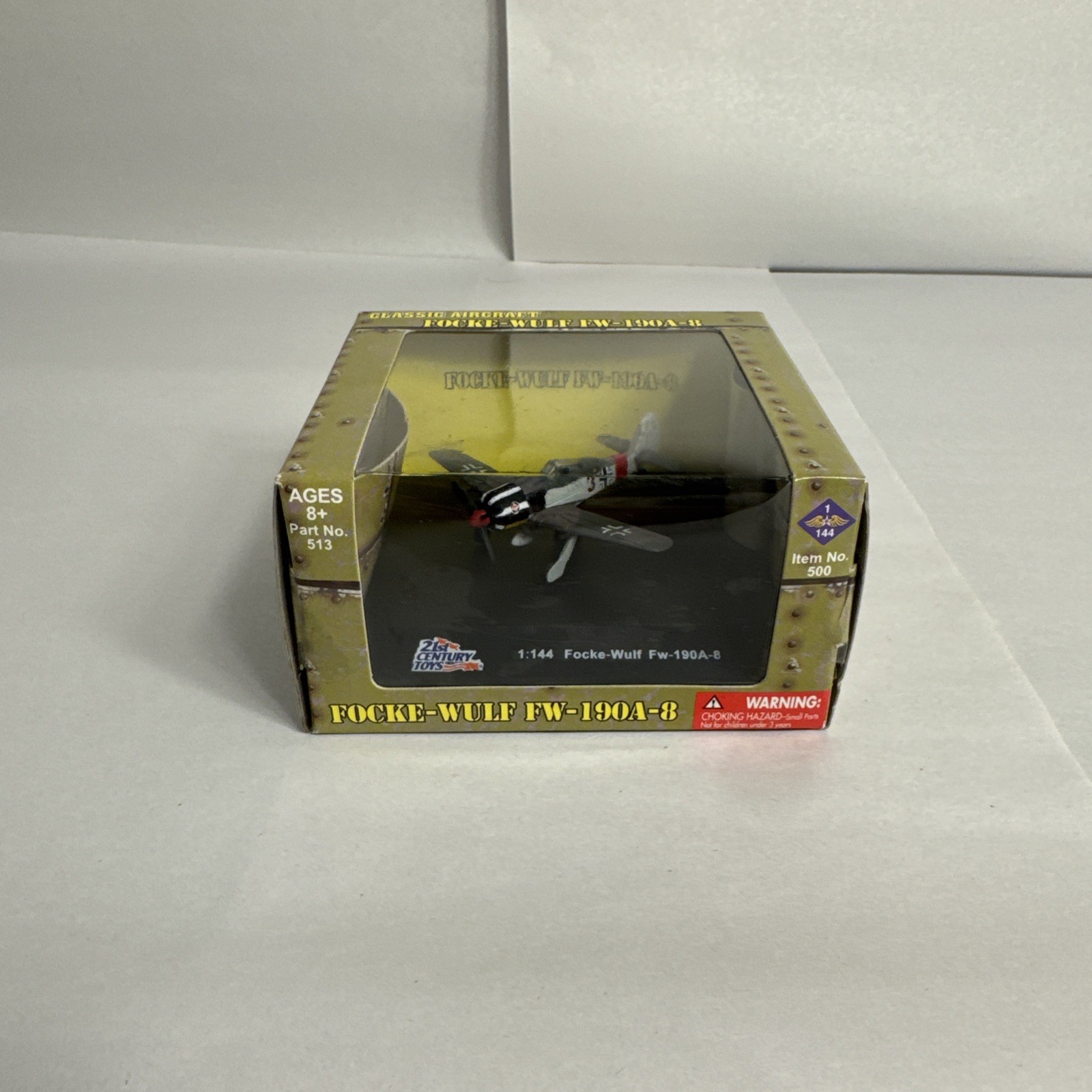German Focke-Wulf Fw-190A-8 Aircraft 1:144 Scale Replica by 21st Century Toys