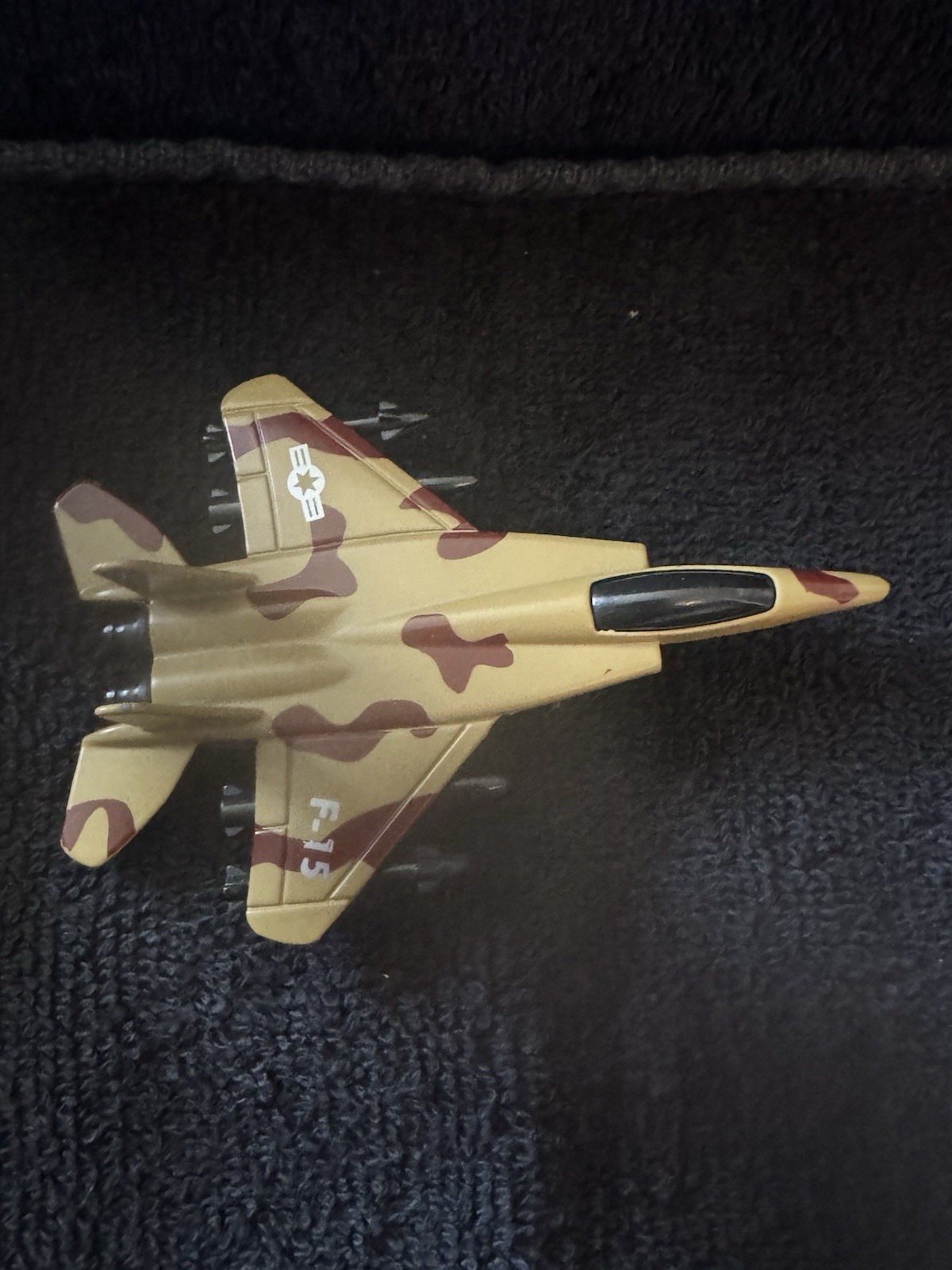 USAF Military Airplane Diecast Toy Planes Multicolor Lot of 3
