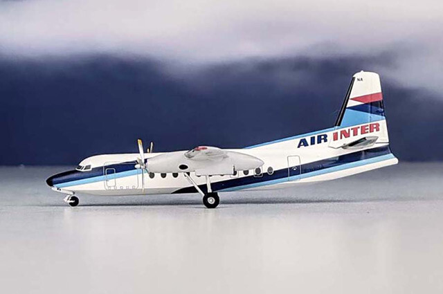 AC219727 AeroClassics F27 Friendship 1/200 Model F-BPNA Air Inter